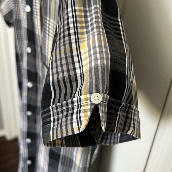 Men’s Relco London short sleeve button down shirt - Picture 4 of 5